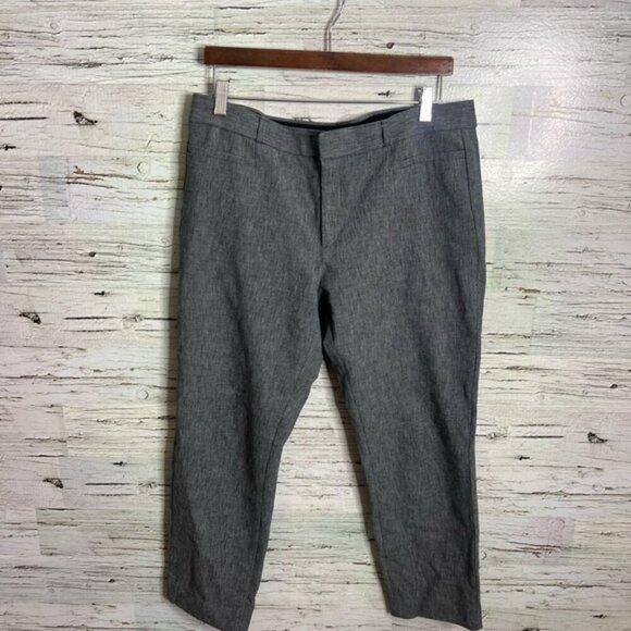 BANANA REPUBLIC  "Sloan" Gray Slacks - Size 12 gray trousers dress pants - Picture 1 of 8